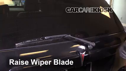 2009 Pontiac Torrent GXP 3.6L V6 Windshield Wiper Blade (Rear) Replace Wiper Blade